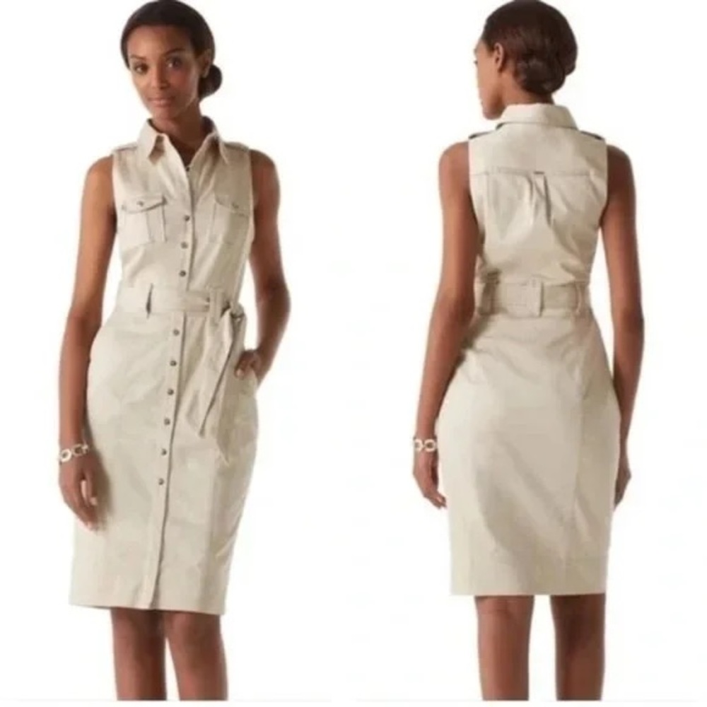 White House Black Market Shirt Dress